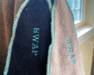 SWAP Towels "Save Water And Planet"